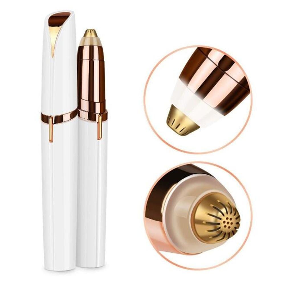 1pc Elektrische Augenbrauen Trimmer Schmerzlos Augenbraue Epilierer Mini Eye Brow Shaper Rasierer Rasiermesser Tragbaren Gesichts Haar Remover für frauen - wirbe-welt.shop