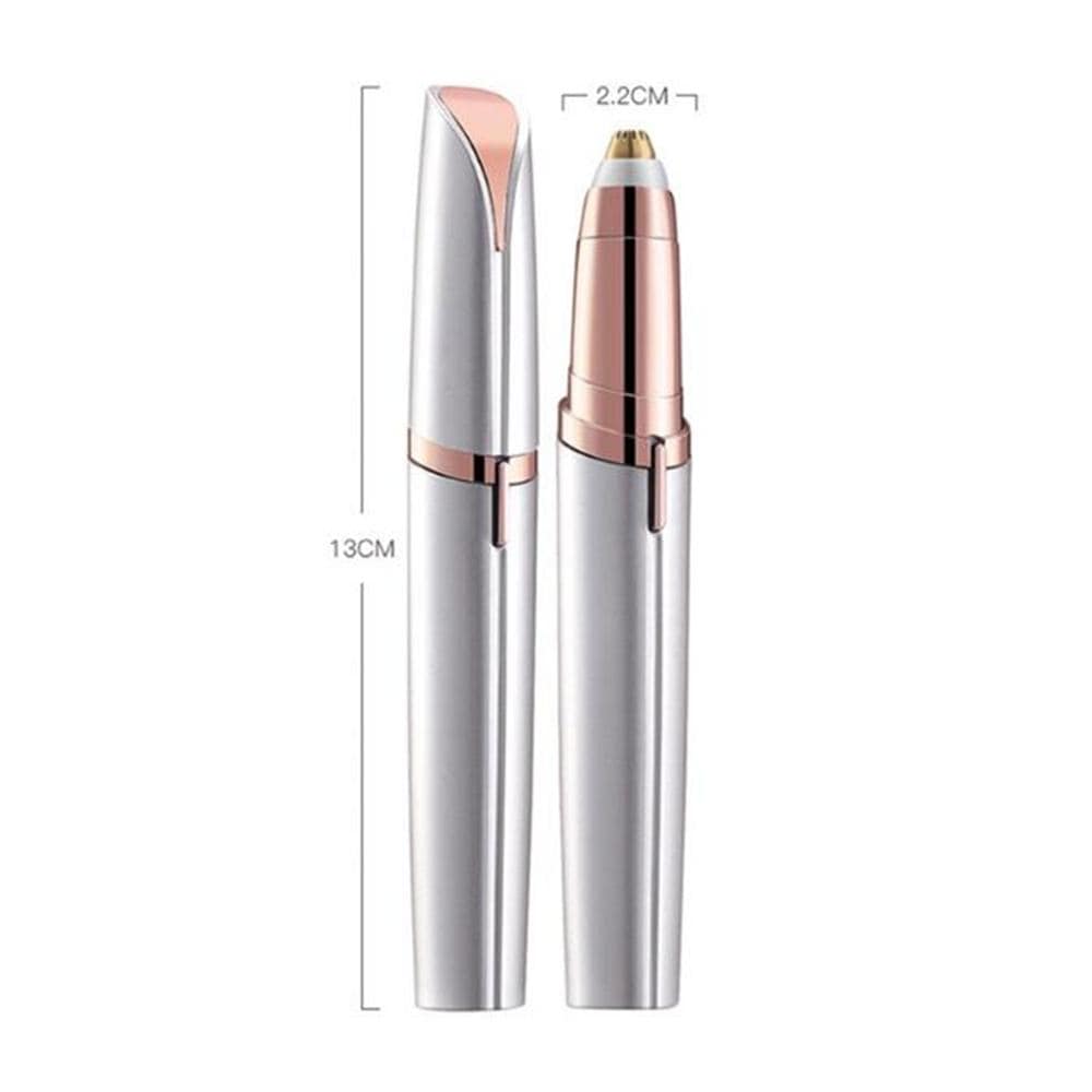 1pc Elektrische Augenbrauen Trimmer Schmerzlos Augenbraue Epilierer Mini Eye Brow Shaper Rasierer Rasiermesser Tragbaren Gesichts Haar Remover für frauen - wirbe-welt.shop
