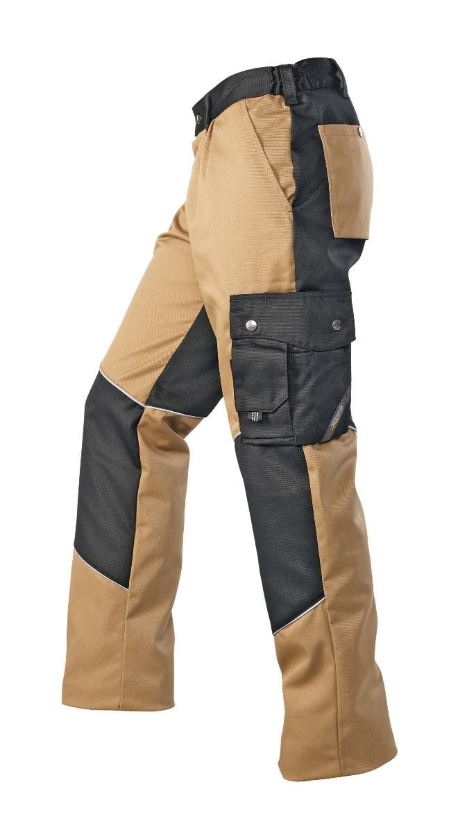 Wikland Arbeitshose modern geschnitten für Herren - Khaki - wirbe-welt.shop