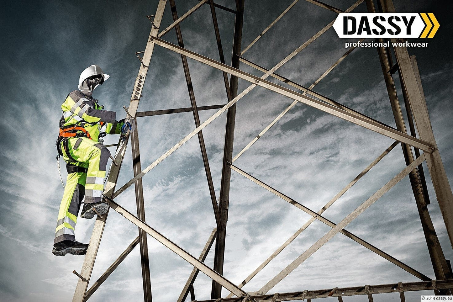 Dassy Warnschutzjacke Herren Arbeitsjacke aus flammenhemmendem Stoff - Franklin - wirbe-welt.shop
