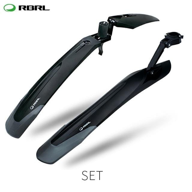 RBRL Bike Mudguard Set MTB Fender E-Bike 26 27.5 29 Mountain Bike TPE Widen Lengthen Quick Release Patent Design RL-910 - wirbe-welt.shop