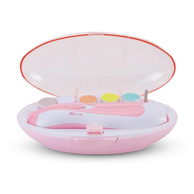 Electric Baby Nail Trimmer Kids Scissors Infant Nail Care Safe Nail Clipper Cutter For Newbron Nail Trimmer Manicure - wirbe-welt.shop