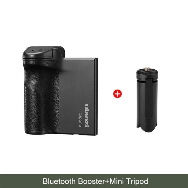 Ulanzi CapGrip Drahtloses Bluetooth Smartphone Selfie Booster Griff Griff Telefonstabilisator Ständer Halter Auslöser 1/4 Schraube - wirbe-welt.shop