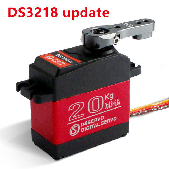 Modellbau Servo - 20KG 25KG 30KG Hochgeschwindigkeits-Metallgetriebe für 1/8 1/10 Modellautos