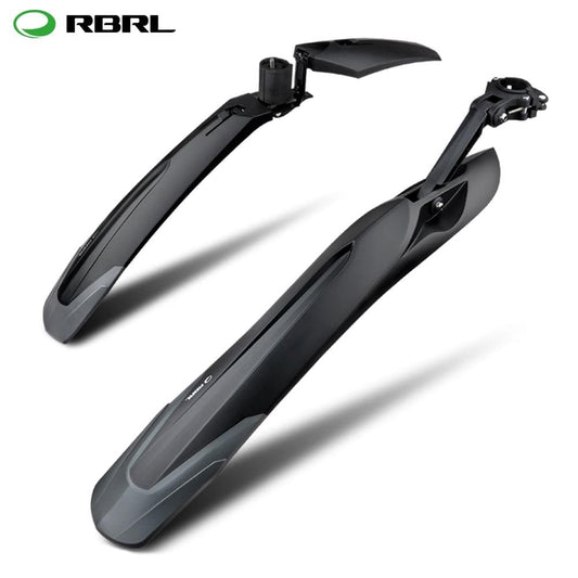 RBRL Bike Mudguard Set MTB Fender E-Bike 26 27.5 29 Mountain Bike TPE Widen Lengthen Quick Release Patent Design RL-910 - wirbe-welt.shop