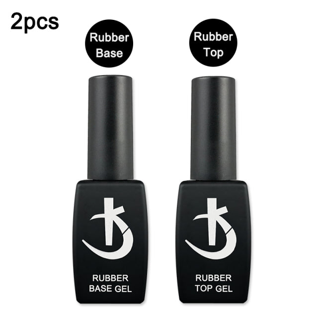 KODI Thick Rubber Base for Gel Varnish 12ml Semi-permanent Nail Base Coat Gel Nail Polish Manicure UV Varnish Hybrid Nail Primer