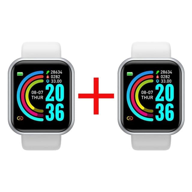 Smart Watch Männer Frauen Smartwatch Herzfrequenz Blutdruckmessgerät Fitness Tracker Watch Smart Armband für Android und IOS - wirbe-welt.shop