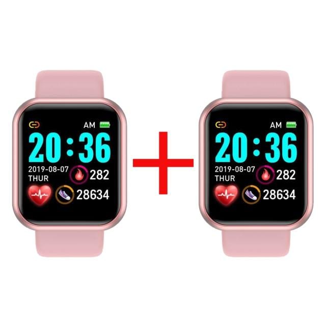 Smart Watch Männer Frauen Smartwatch Herzfrequenz Blutdruckmessgerät Fitness Tracker Watch Smart Armband für Android und IOS - wirbe-welt.shop