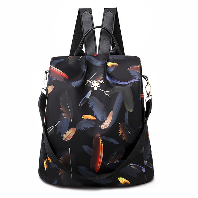 2021 Waterproof Oxford Women Backpack 