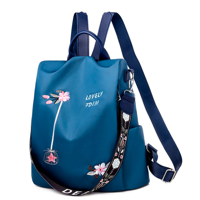 2021 Waterproof Oxford Women Backpack Fashion Anti-theft Women Backpacks Print School Bag High Quality Large Capacity Backpack