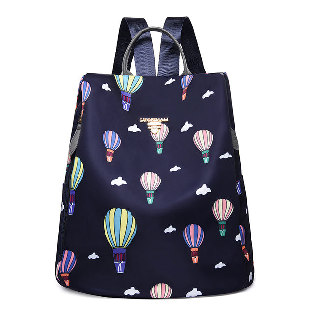 2021 Waterproof Oxford Women Backpack Fashion Anti-theft Women Backpacks Print School Bag High Quality Large Capacity Backpack