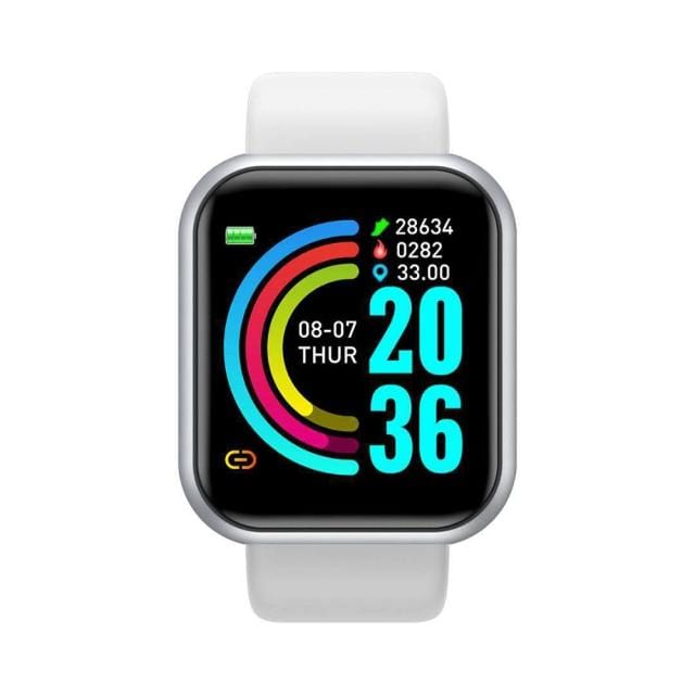 Y68 Smart Watch Männer Armbanduhren Smartwatch Elektronische Uhr Fitness Monitor Männer Geschenk Reloj inteligente für Huawei Relogio SB001 - wirbe-welt.shop