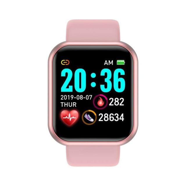 Y68 Smart Watch Männer Armbanduhren Smartwatch Elektronische Uhr Fitness Monitor Männer Geschenk Reloj inteligente für Huawei Relogio SB001 - wirbe-welt.shop