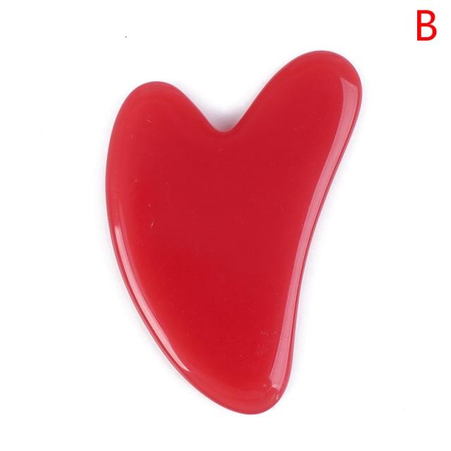 Gua Sha Board Facial Scraping Scrapping Plate Face Body Massage Tool New SPA Massage Beeswax Guasha Scraping For Neck Back - wirbe-welt.shop