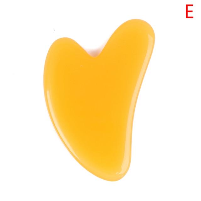 Gua Sha Board Facial Scraping Scrapping Plate Face Body Massage Tool New SPA Massage Beeswax Guasha Scraping For Neck Back - wirbe-welt.shop
