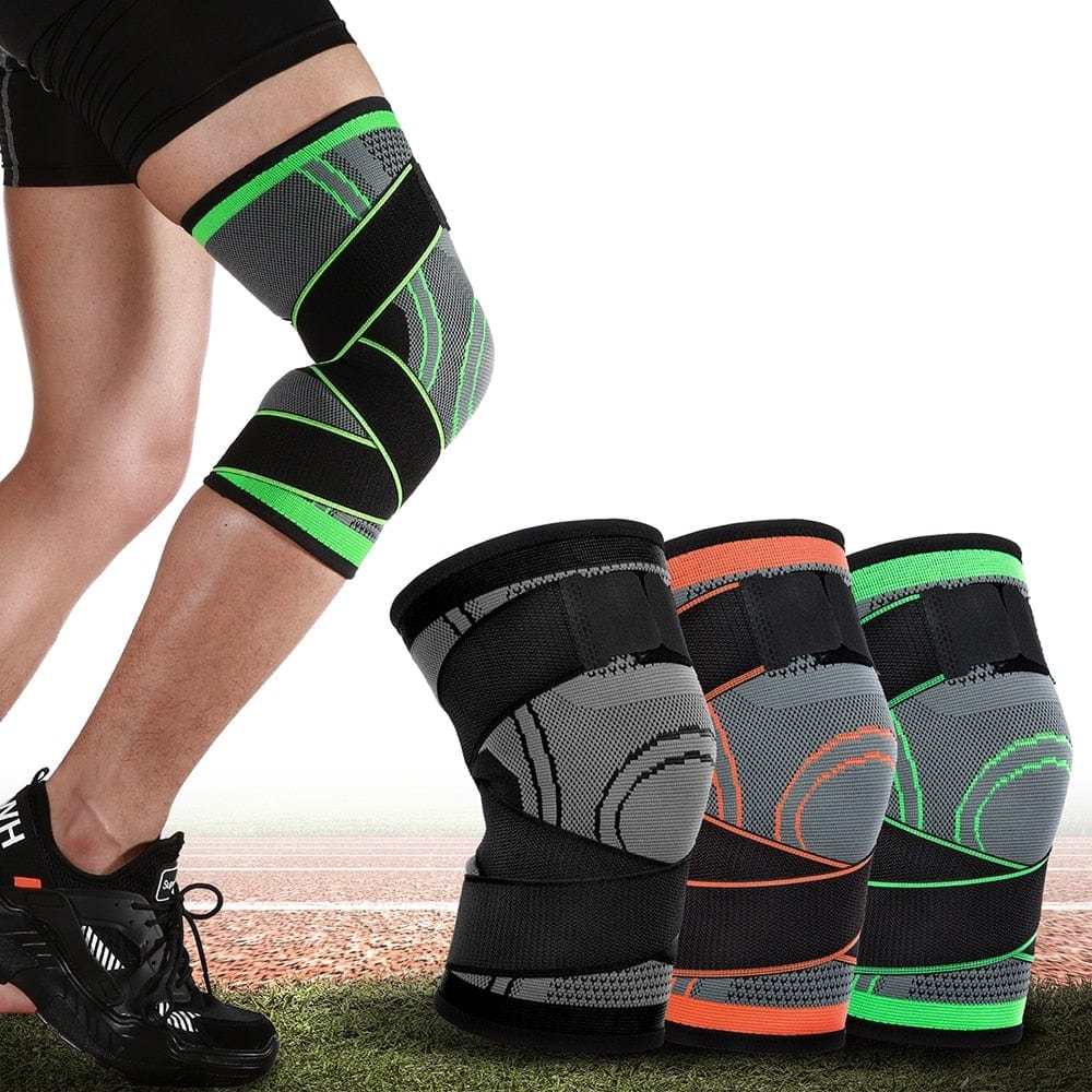 Sport Knie Bandage aus elastischem Material - wirbe-welt.shop