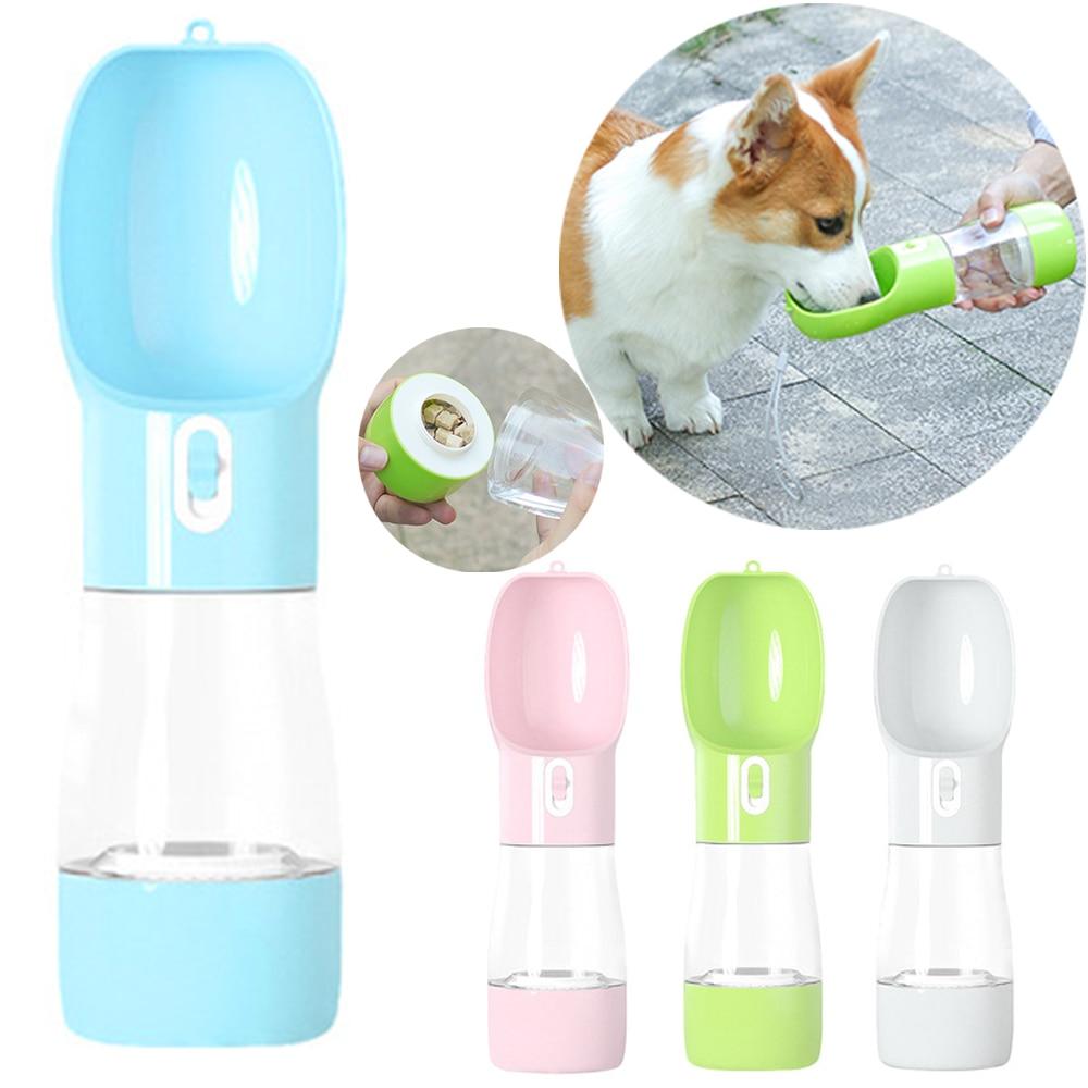 Dog Water Bottle Portable Pet For Dogs Food Water Feeder Drinking Bowl Pets Water Feeder Dispenser for Small Dog Cat Accessories - wirbe-welt.shop