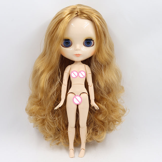 ICY DBS blyth doll 1/6 bjd toy joint body white skin shiny face 30cm on sale special price toy gift anime doll