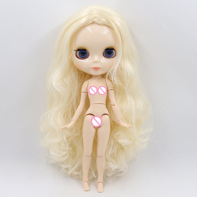 ICY DBS blyth doll 1/6 bjd toy joint body white skin shiny face 30cm on sale special price toy gift anime doll
