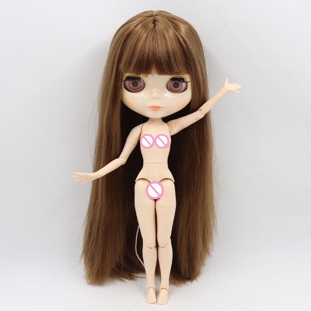 ICY DBS blyth doll 1/6 bjd toy joint body white skin shiny face 30cm on sale special price toy gift anime doll