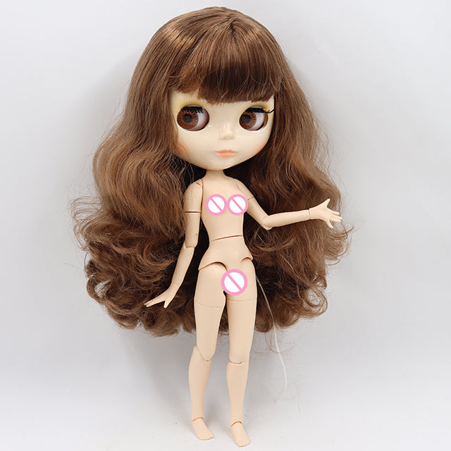 ICY DBS blyth doll 1/6 bjd toy joint body white skin shiny face 30cm on sale special price toy gift anime doll