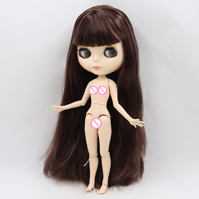 ICY DBS blyth doll 1/6 bjd toy joint body white skin shiny face 30cm on sale special price toy gift anime doll