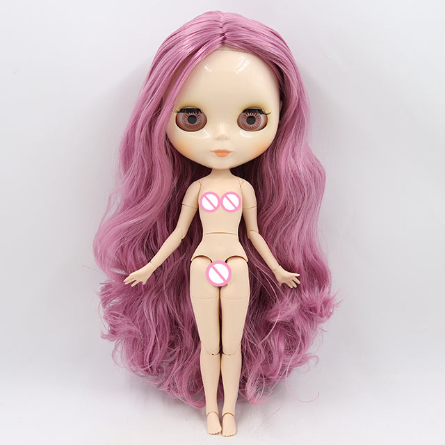 ICY DBS blyth doll 1/6 bjd toy joint body white skin shiny face 30cm on sale special price toy gift anime doll