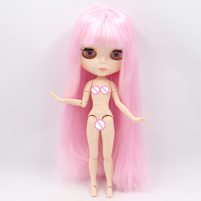 ICY DBS blyth doll 1/6 bjd toy joint body white skin shiny face 30cm on sale special price toy gift anime doll