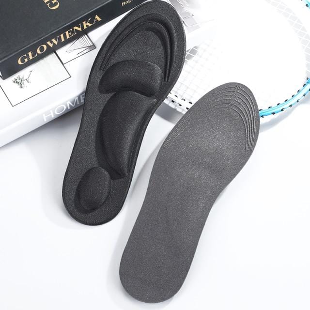 FootMaster 4D Memory Foam Orthopedic Insoles For Shoes Women Men Flat Feet Arch Support Massage Plantar Fasciitis Sports Pad - wirbe-welt.shop