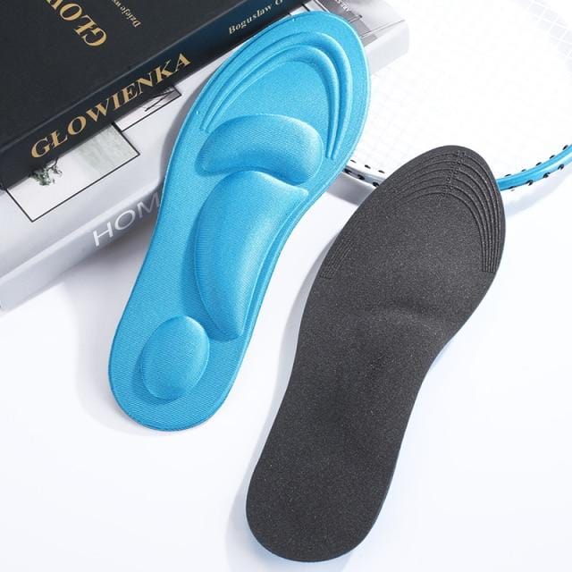 FootMaster 4D Memory Foam Orthopedic Insoles For Shoes Women Men Flat Feet Arch Support Massage Plantar Fasciitis Sports Pad - wirbe-welt.shop