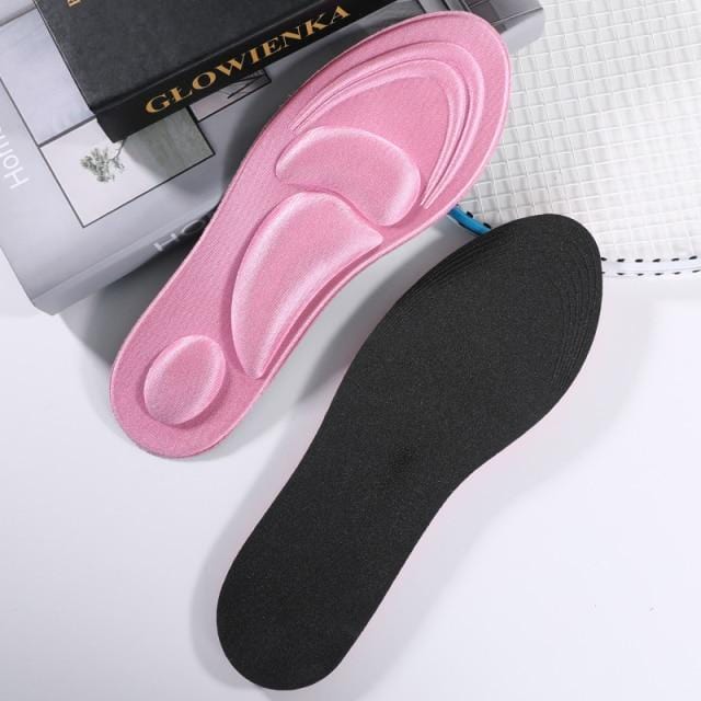 FootMaster 4D Memory Foam Orthopedic Insoles For Shoes Women Men Flat Feet Arch Support Massage Plantar Fasciitis Sports Pad - wirbe-welt.shop