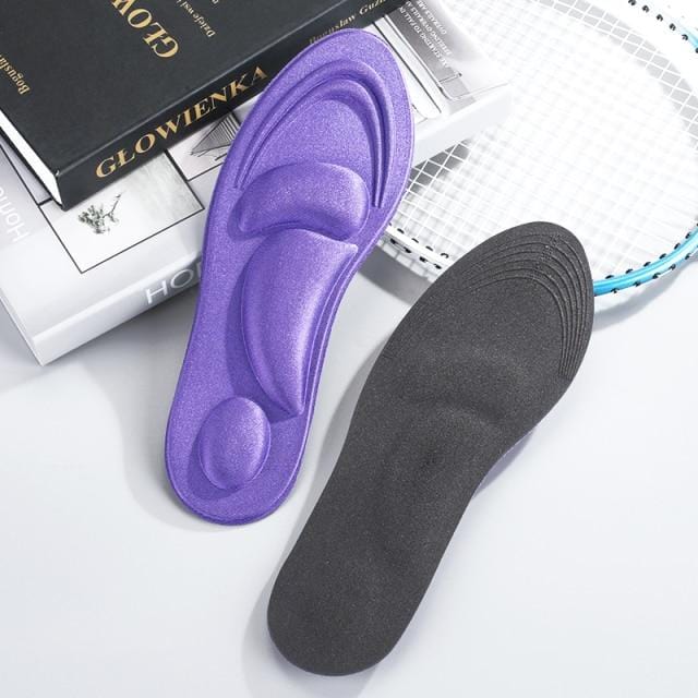 FootMaster 4D Memory Foam Orthopedic Insoles For Shoes Women Men Flat Feet Arch Support Massage Plantar Fasciitis Sports Pad - wirbe-welt.shop