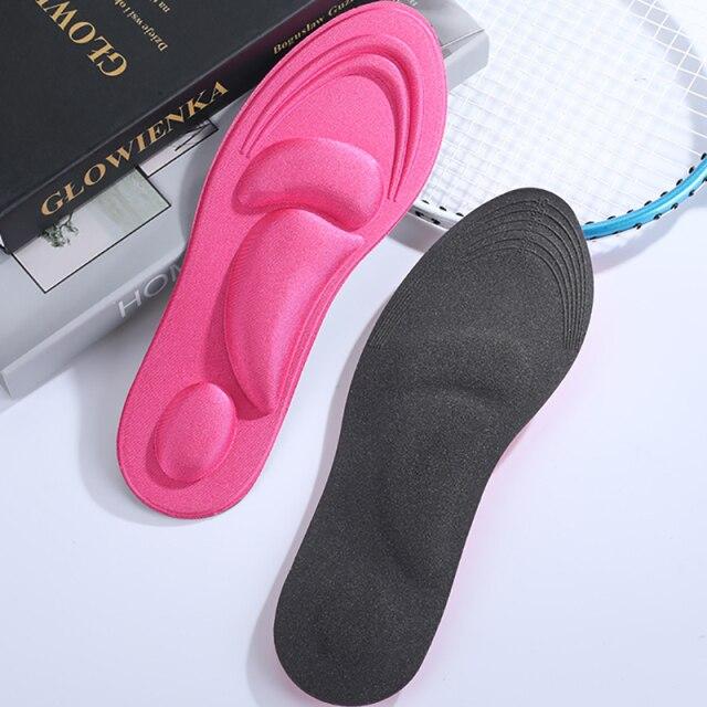 FootMaster 4D Memory Foam Orthopedic Insoles For Shoes Women Men Flat Feet Arch Support Massage Plantar Fasciitis Sports Pad - wirbe-welt.shop