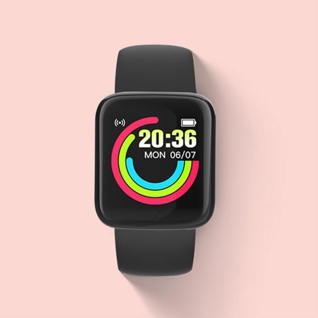 Y68 Smart Watch Männer Armbanduhren Smartwatch Elektronische Uhr Fitness Monitor Männer Geschenk Reloj inteligente für Huawei Relogio SB001 - wirbe-welt.shop