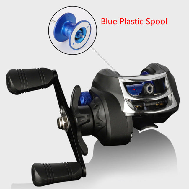 Bait casting Reel Magnetic brake system Reel 10KG Max Drag 7.1:1 High Speed Fishing Reel Fishing Accessories metal Fishing wheel