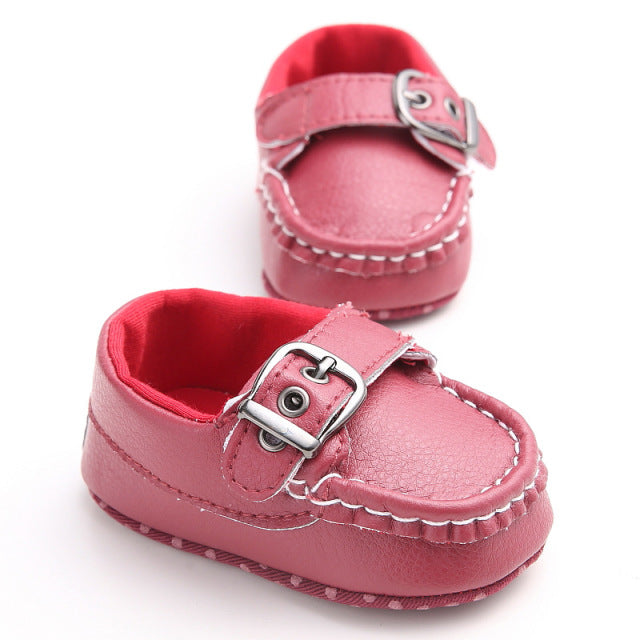 Baby Schuhe - Leder Schuhe - Moccasins für neugeborene und Kleinkinder