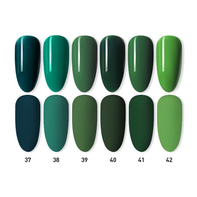 Beautilux Gel Nail Polish Lot Soak Off UV LED Semi Permanent Nails Gels Kit Lacquer Nail Art Design Varnish Wholesale Set of 6