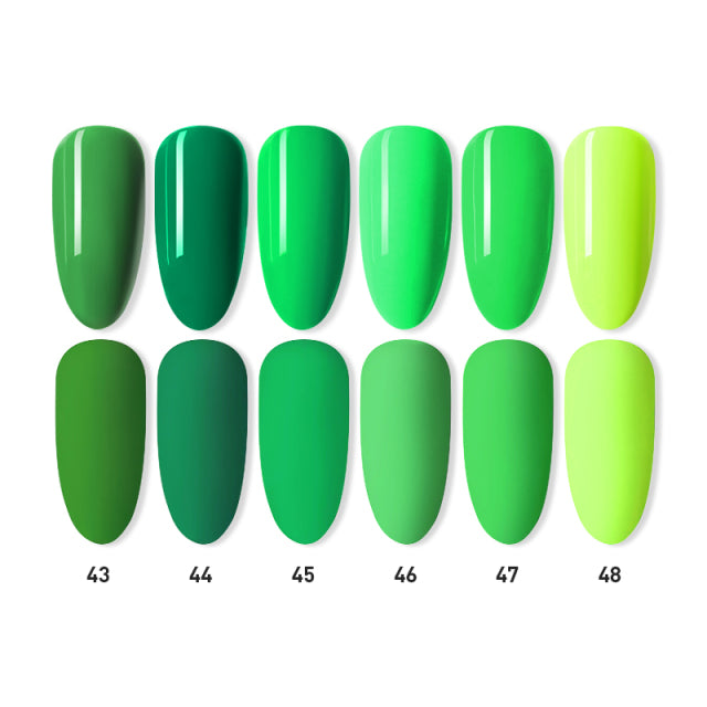 Beautilux Gel Nail Polish Lot Soak Off UV LED Semi Permanent Nails Gels Kit Lacquer Nail Art Design Varnish Wholesale Set of 6