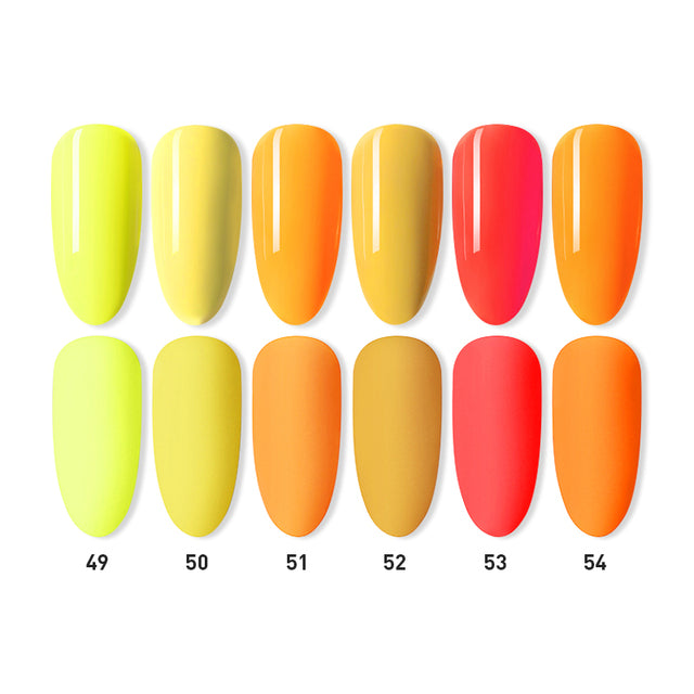 Beautilux Gel Nail Polish Lot Soak Off UV LED Semi Permanent Nails Gels Kit Lacquer Nail Art Design Varnish Wholesale Set of 6