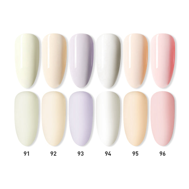 Beautilux Gel Nail Polish Lot Soak Off UV LED Semi Permanent Nails Gels Kit Lacquer Nail Art Design Varnish Wholesale Set of 6