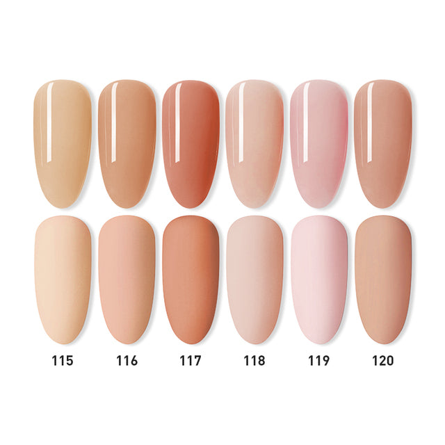 Beautilux Gel Nail Polish Lot Soak Off UV LED Semi Permanent Nails Gels Kit Lacquer Nail Art Design Varnish Wholesale Set of 6