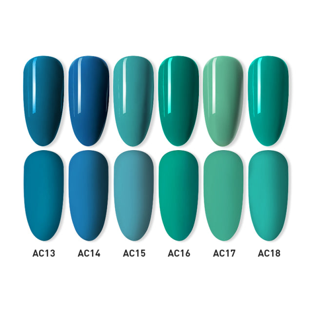 Beautilux Gel Nail Polish Lot Soak Off UV LED Semi Permanent Nails Gels Kit Lacquer Nail Art Design Varnish Wholesale Set of 6