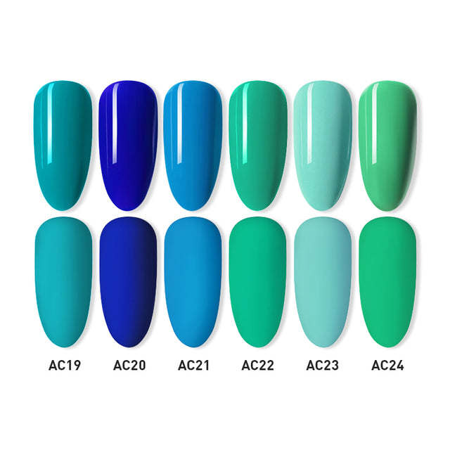 Beautilux Gel Nail Polish Lot Soak Off UV LED Semi Permanent Nails Gels Kit Lacquer Nail Art Design Varnish Wholesale Set of 6