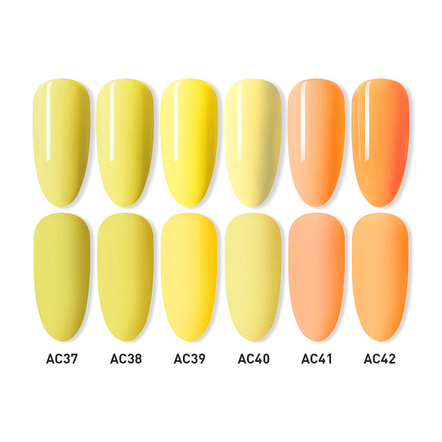 Beautilux Gel Nail Polish Lot Soak Off UV LED Semi Permanent Nails Gels Kit Lacquer Nail Art Design Varnish Wholesale Set of 6