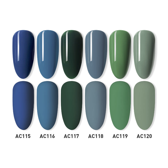Beautilux Gel Nail Polish Lot Soak Off UV LED Semi Permanent Nails Gels Kit Lacquer Nail Art Design Varnish Wholesale Set of 6