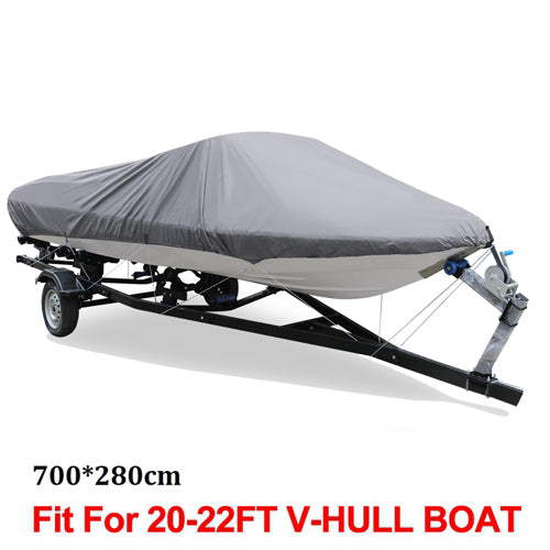Fabric Trailerable Boat Cover