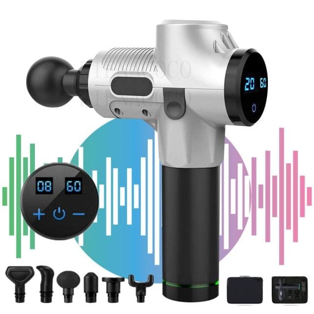 Muskelmassagepistole Faszienpistole Sporttherapie Nackenmassagegerät Körperentspannung Schmerzlinderung Schlanke Formgebung Tiefes Gewebe Elektrisches Massagegerät - wirbe-welt.shop