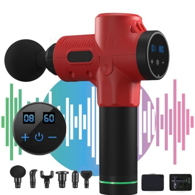 Muskelmassagepistole Faszienpistole Sporttherapie Nackenmassagegerät Körperentspannung Schmerzlinderung Schlanke Formgebung Tiefes Gewebe Elektrisches Massagegerät - wirbe-welt.shop