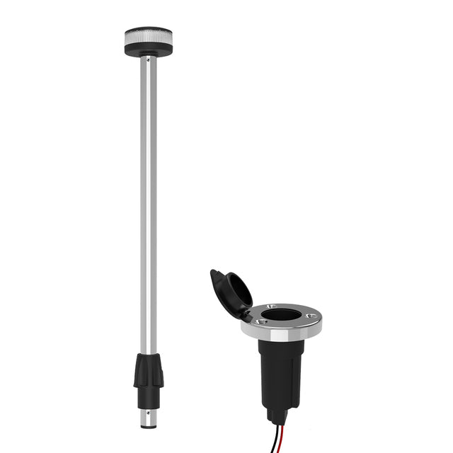 12V Marine Stainless Steel Pole