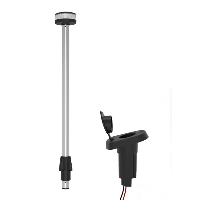 12V Marine Stainless Steel Pole